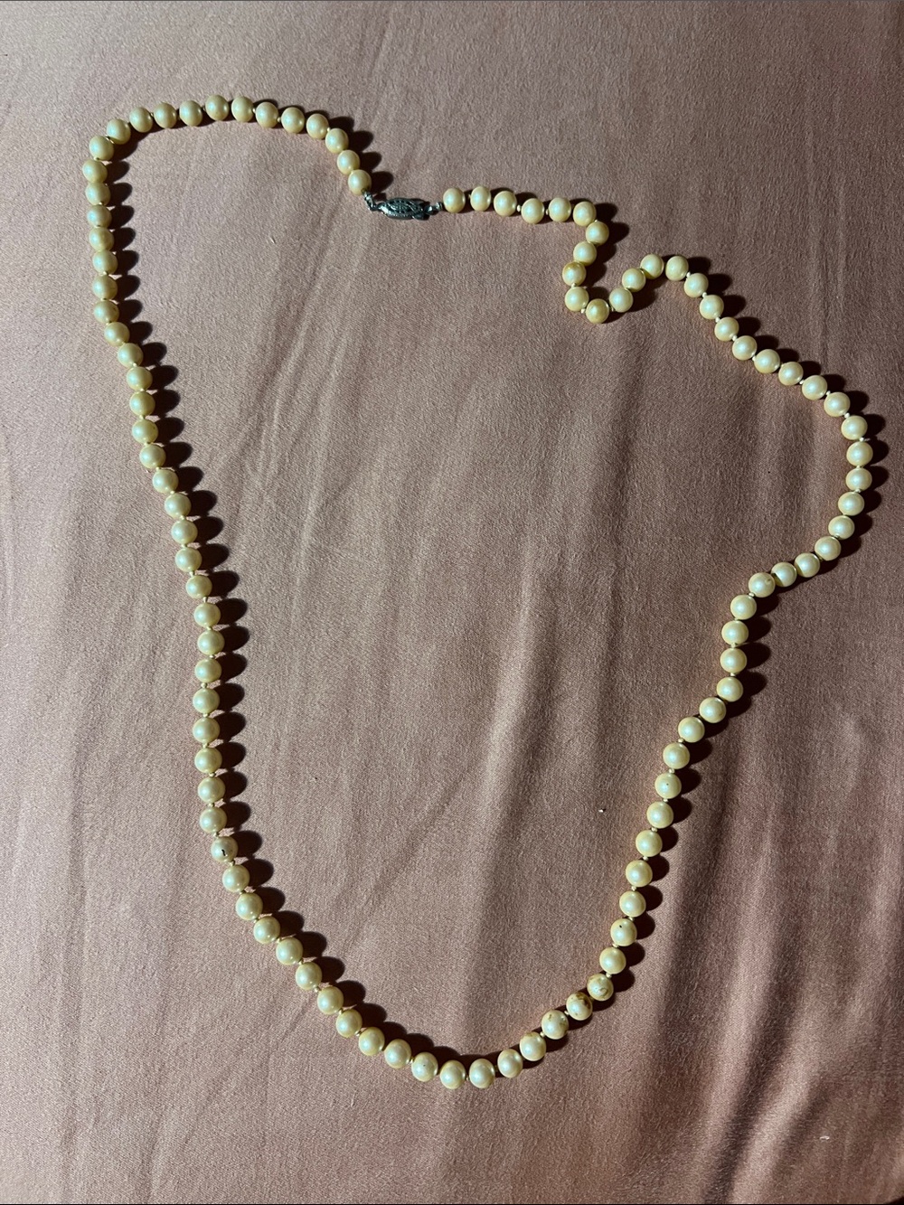 Classic Cream Pearl Necklace - Women Jewelry